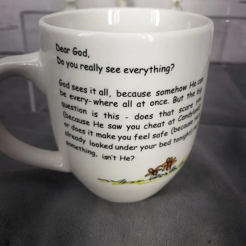Royal Norfolk Dear God, Do you really see everything? 7‎ 1/2'' decorative plate